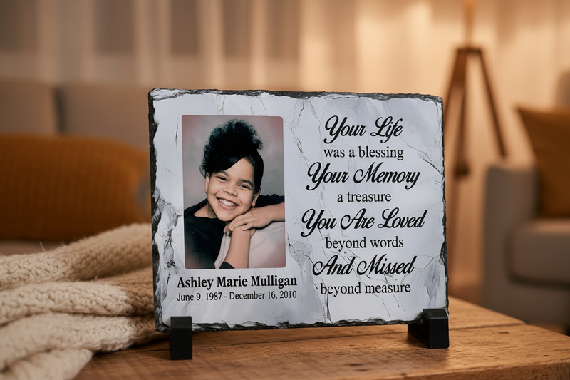 Memorial Photo Slates