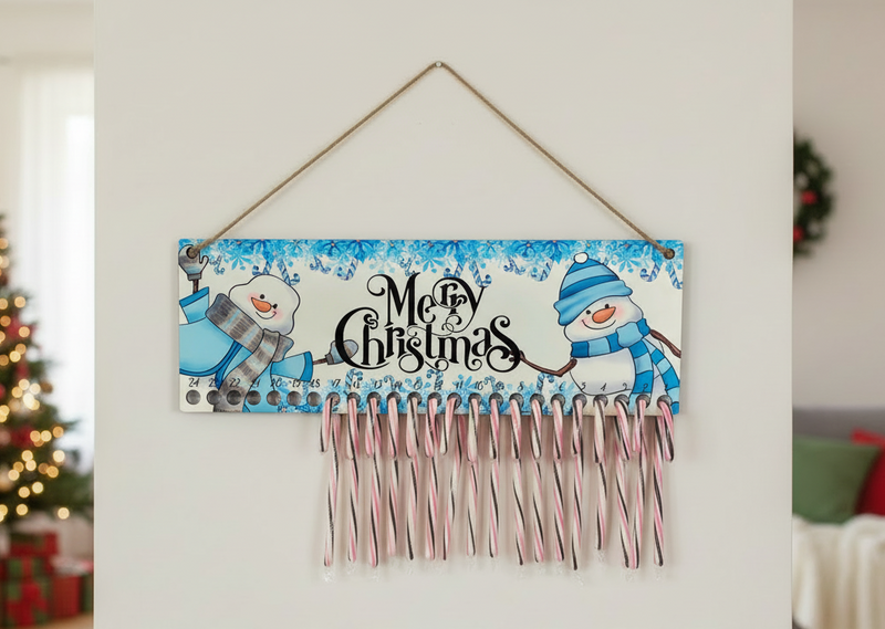 Candy Cane Countdown Signs
