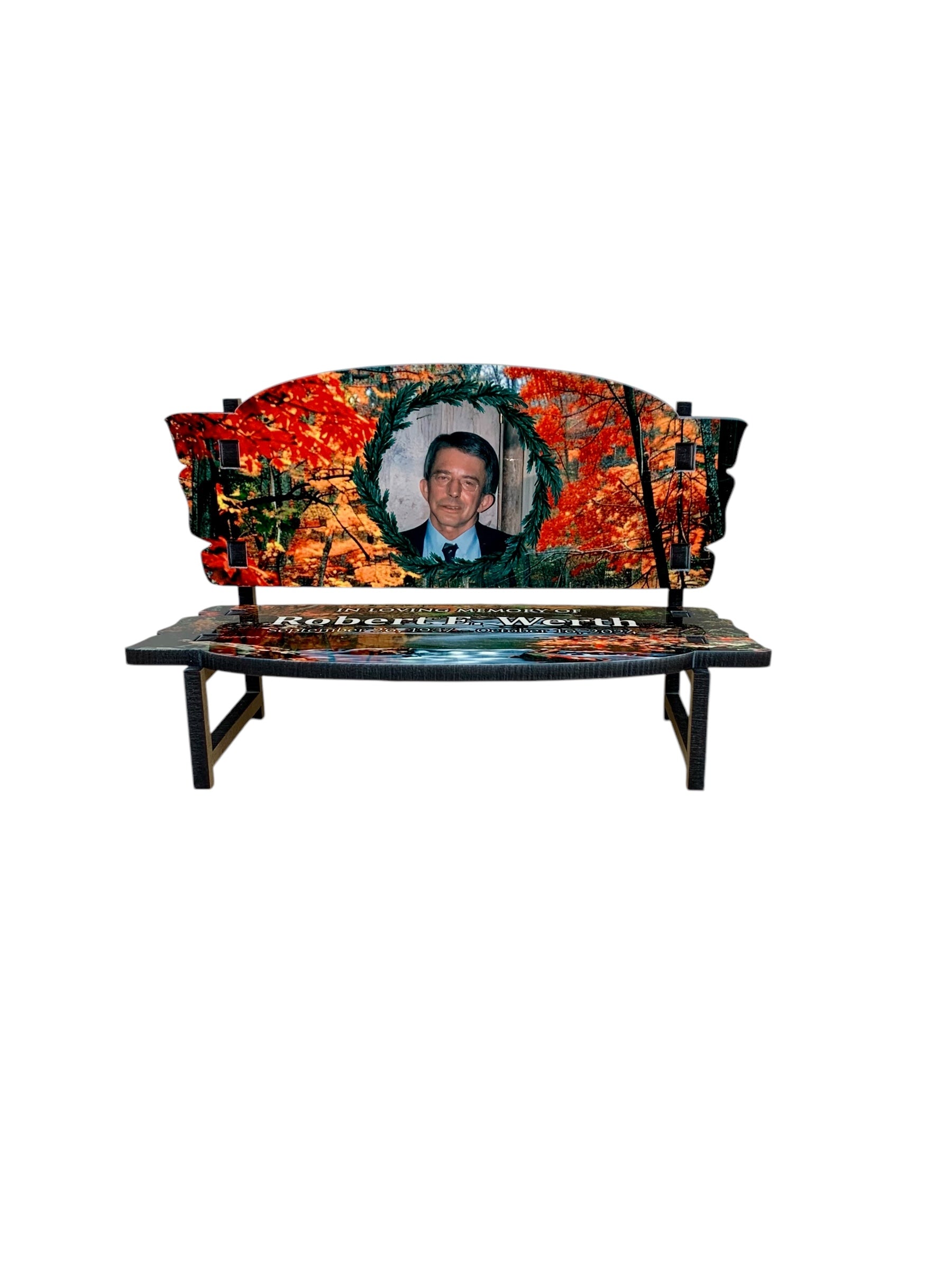 Memorial Bench Autumn Creek