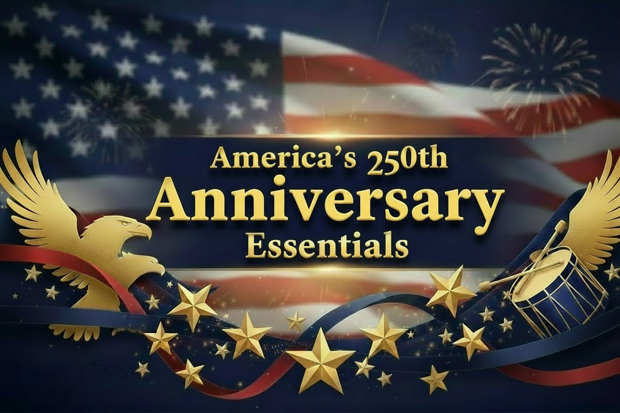 America's 250th Anniversary Essentials Banner