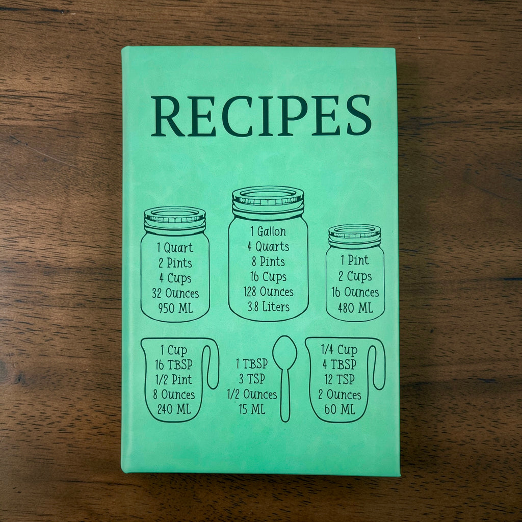 Recipes Premium Leatherette Journal