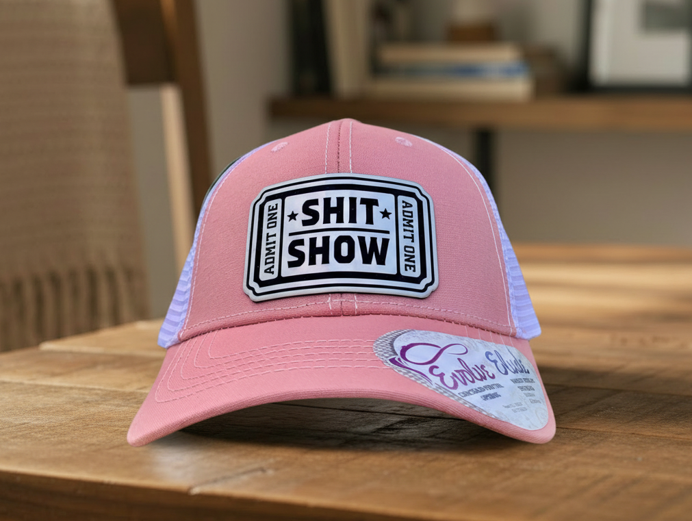 Shit Show Hat coral